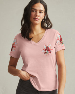 Cardinals Appear When Angels Are Near Women's All Over Print Shirt - Tltw1606253