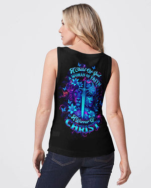 A Child Of God A Woman Of Faith Lion Warrior Women's All Over Print Shirt  - Tltw1707253