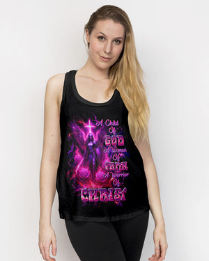 A Child Of God A Woman Of Faith Warrior Women's All Over Print Shirt  - Tltw1807254