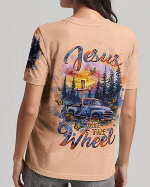 Jesus Take The Wheel Women's All Over Print Shirt - Tltw1903245