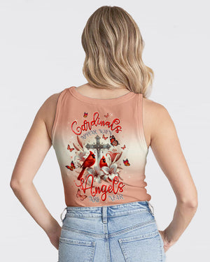 Cardinals Appear When Angels Are Near Women's All Over Print Shirt  - Tltw1903253