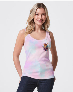 Be Strong And Courageous Lion Lilies Women's All Over Print Shirt - Tltw1904244