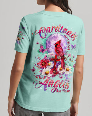 Cardinals Appear When Angels Are Near Women's All Over Print Shirt - Tltw2001252
