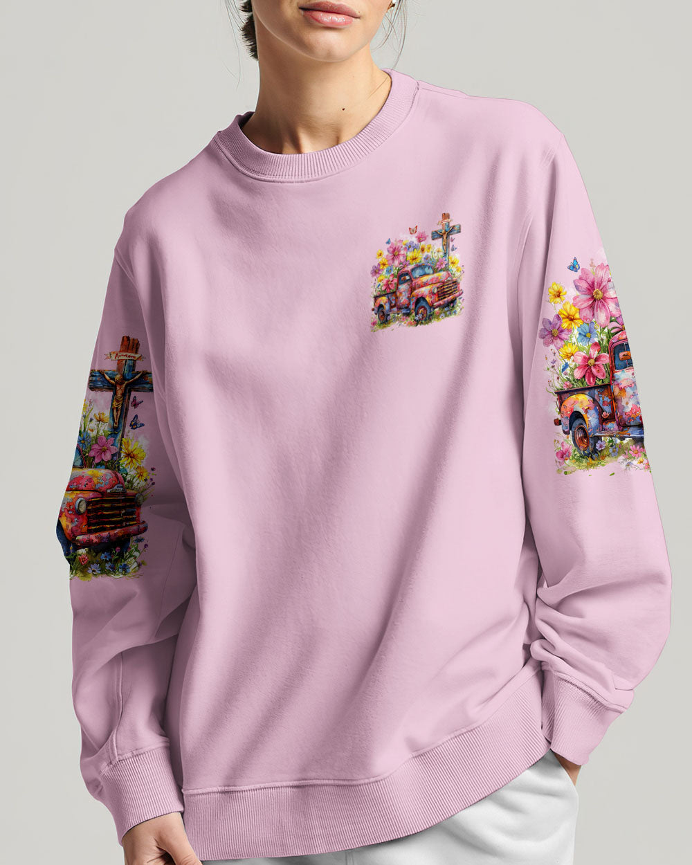Jesus Take The Wheel Women's All Over Print Shirt - Tltw2002244