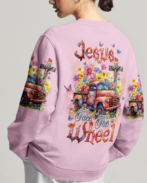 Jesus Take The Wheel Women's All Over Print Shirt - Tltw2002244