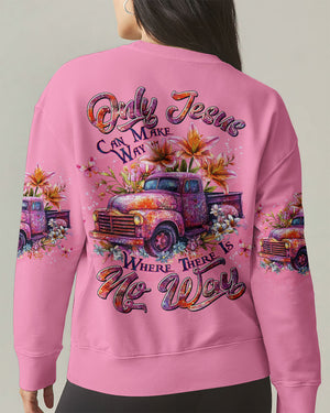 Only Jesus Can Make Way Women's All Over Print Shirt - Tltw2205252