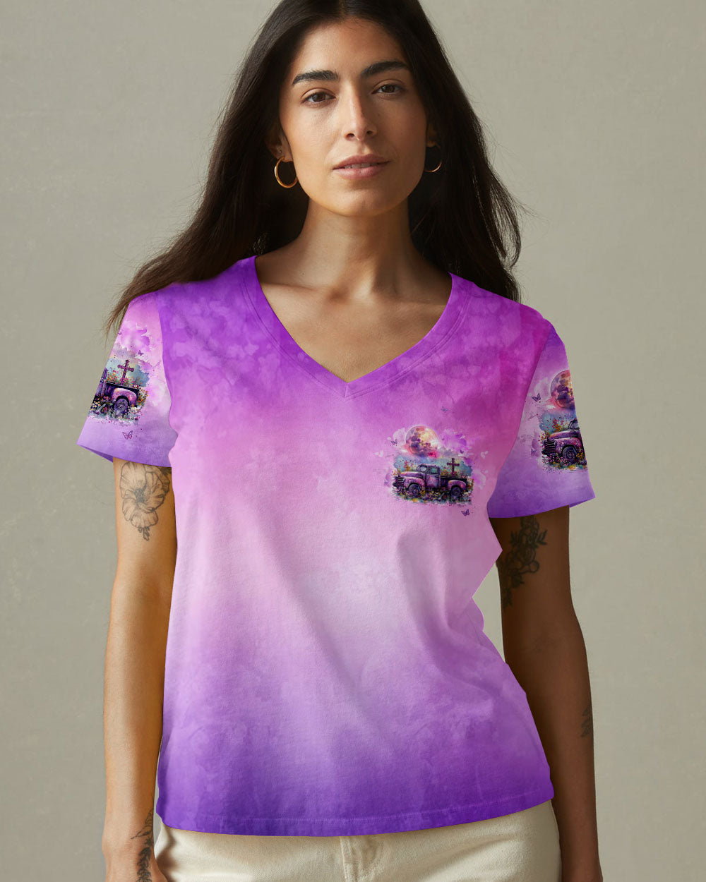 Jesus Take The Wheel Women's All Over Print Shirt - Tltw2207243