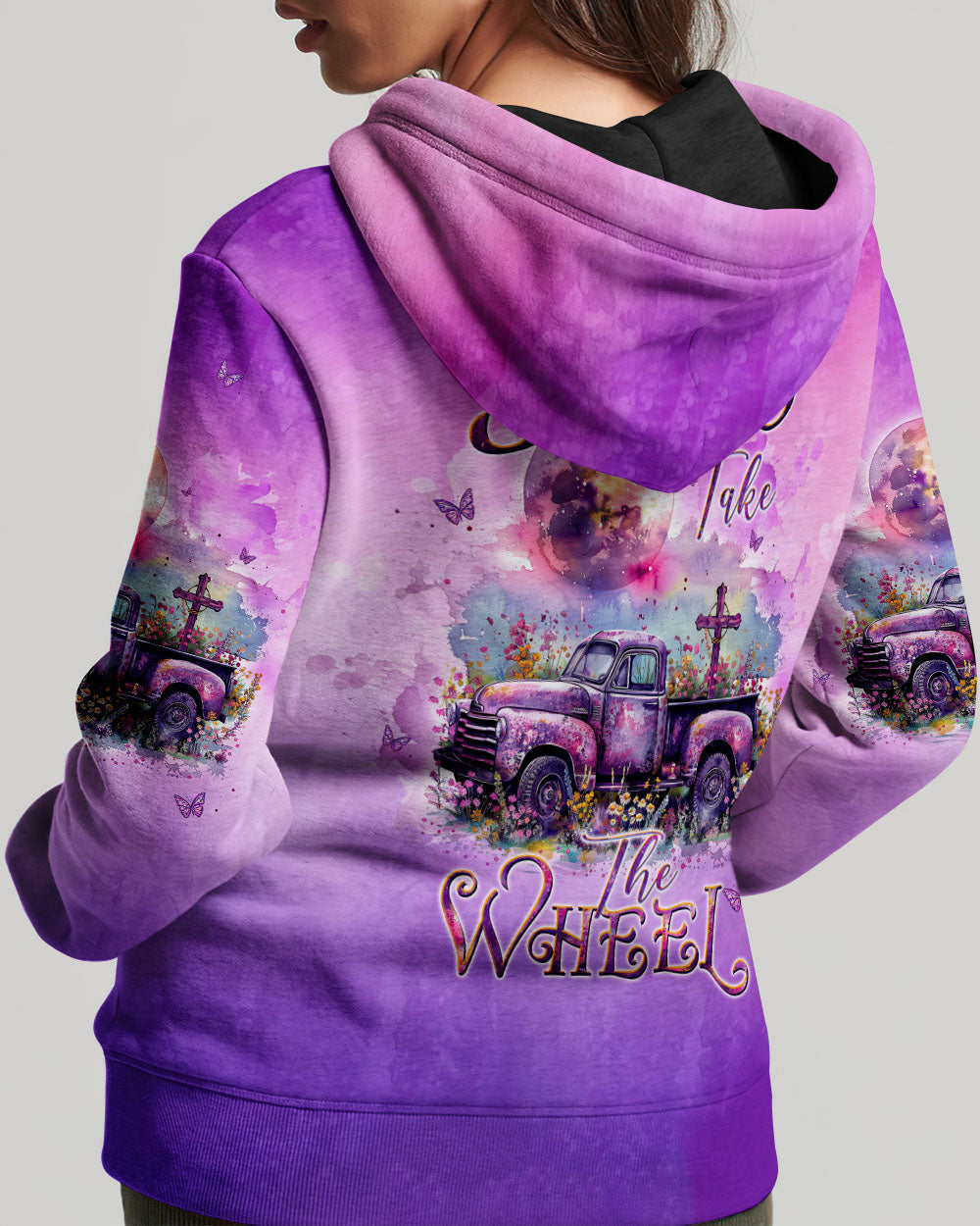 Jesus Take The Wheel Women's All Over Print Shirt - Tltw2207243