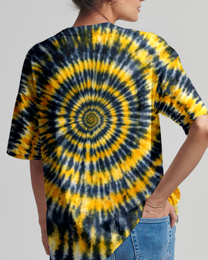 Daisies Cross Swirl Women's All Over Print Shirt - Tltw2302261
