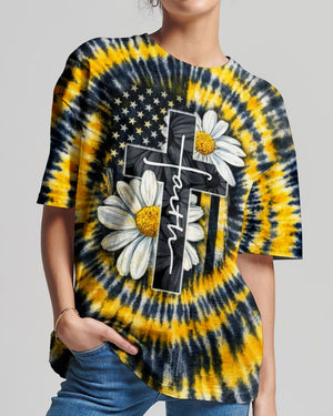 Daisies Cross Swirl Women's All Over Print Shirt - Tltw2302261
