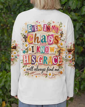 Even In My Chaos Women's All Over Print Shirt -   Tltw2302263