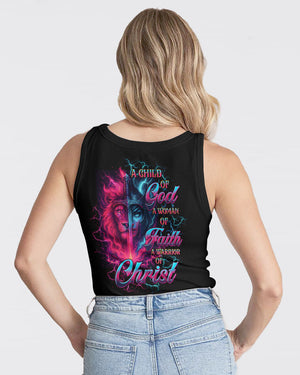 A Child Of God A Woman Of Faith Women's All Over Print Shirt - Tltw2306253