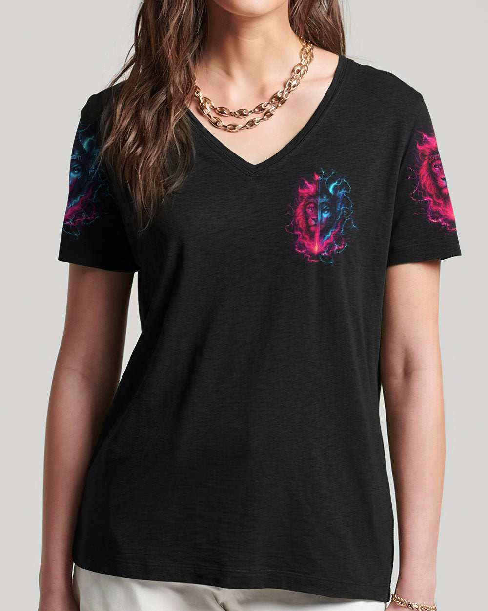 A Child Of God A Woman Of Faith Women's All Over Print Shirt - Tltw2306253