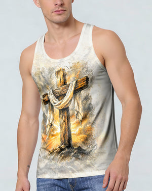 I Can Do All Things Through Christ Lion Cross Men's All Over Print  - Tltw2404264