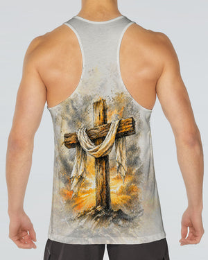 I Can Do All Things Through Christ Lion Cross Men's All Over Print  - Tltw2404264