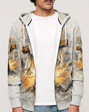 I Can Do All Things Through Christ Lion Cross Men's All Over Print  - Tltw2404264