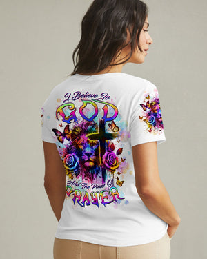 I Believe In God Women's All Over Print Shirt - Tltw2409245