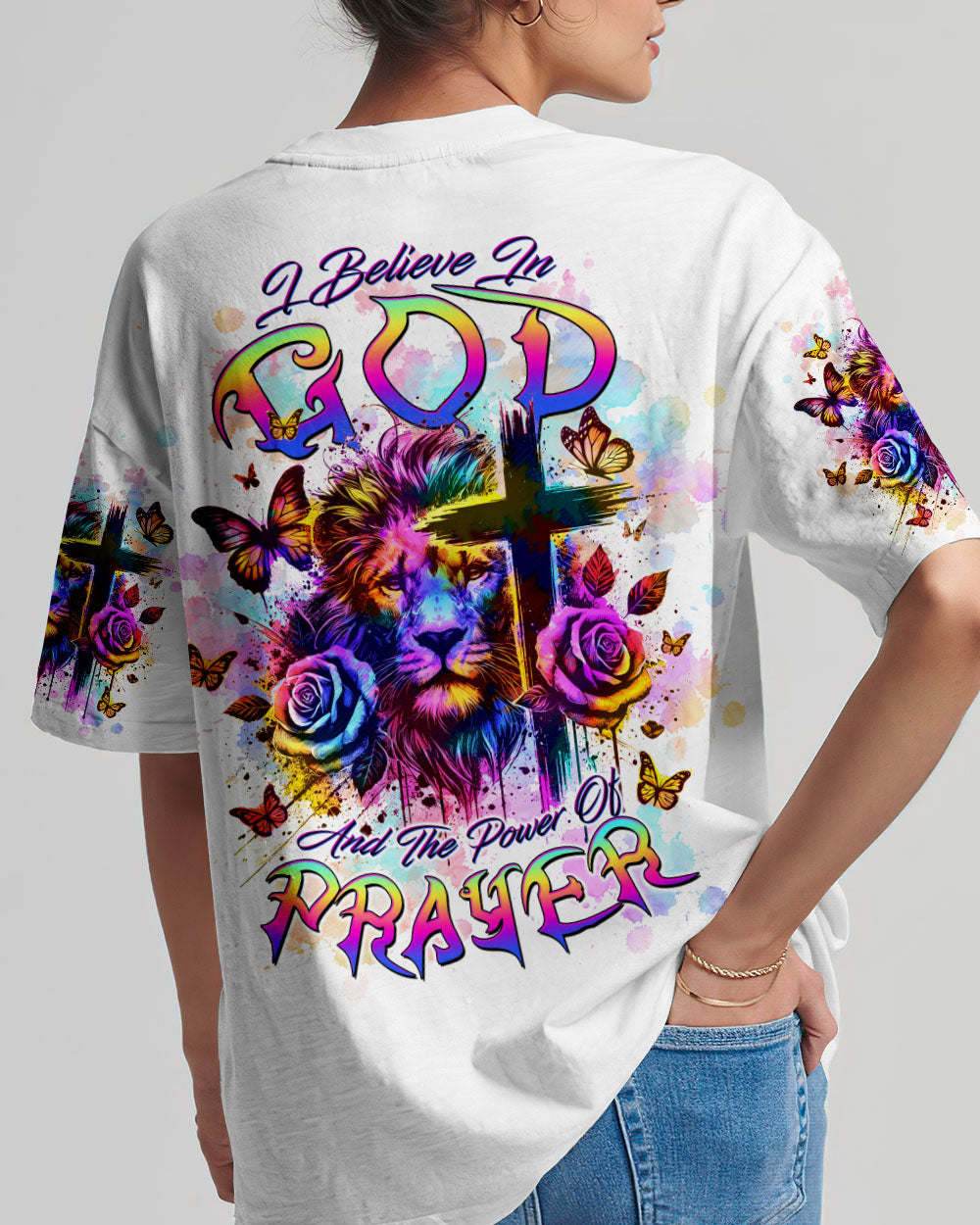 I Believe In God Women's All Over Print Shirt - Tltw2409245