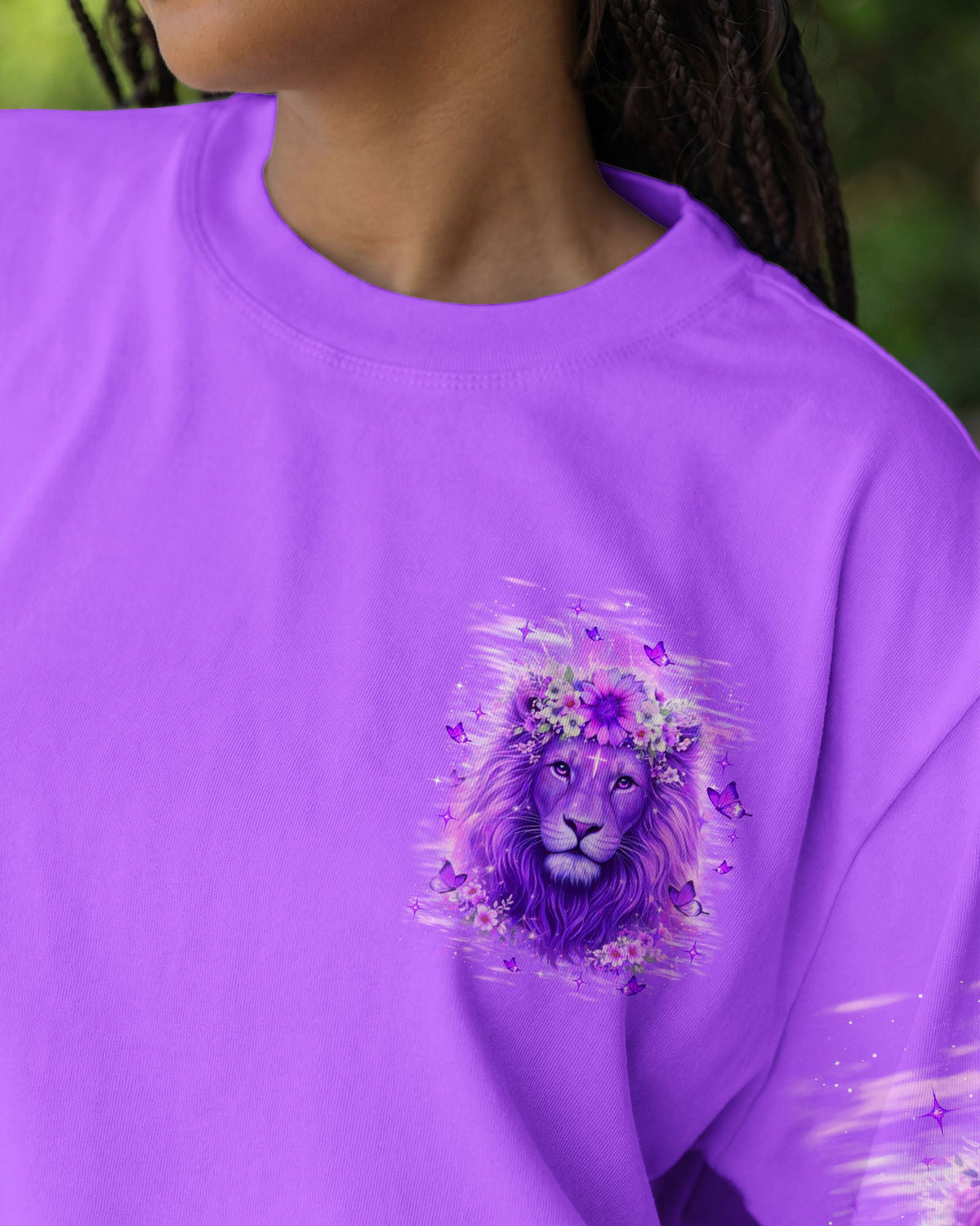 A Child Of God A Woman Of Faith Lion Women's All Over Print Shirt   - Tltw2701263