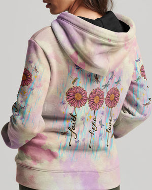 Faith Hope Love Women's All Over Print Shirt - Tltw2802254