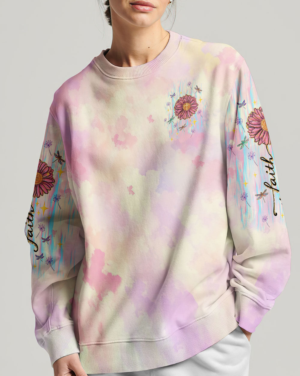 Faith Hope Love Women's All Over Print Shirt - Tltw2802254