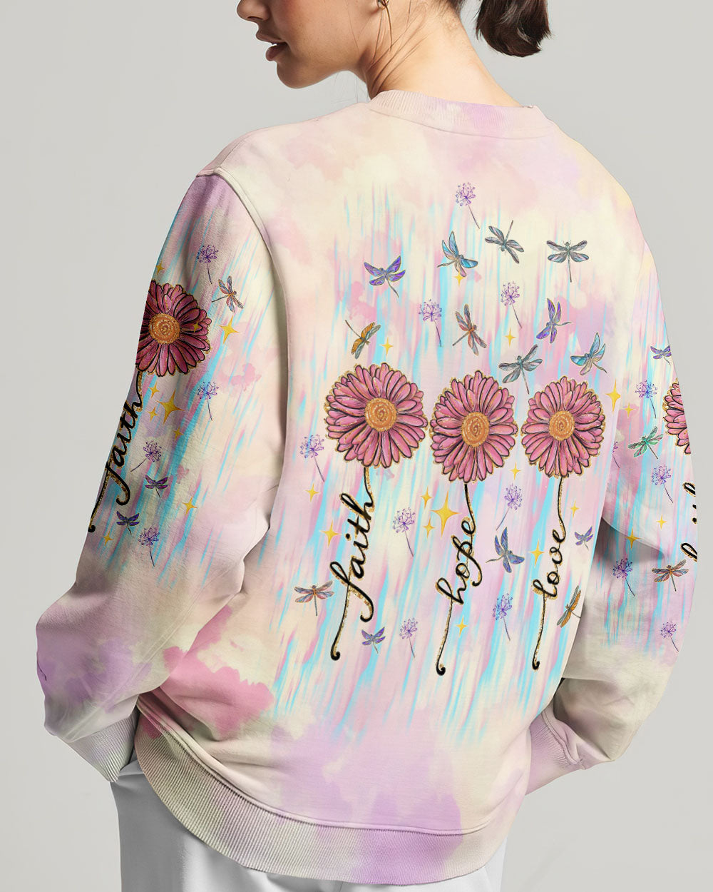 Faith Hope Love Women's All Over Print Shirt - Tltw2802254