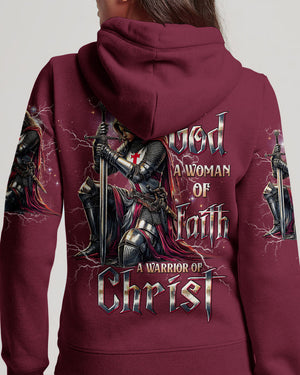 A Child Of God A Woman Of Faith Women's All Over Print Shirt  - Tltw2811241