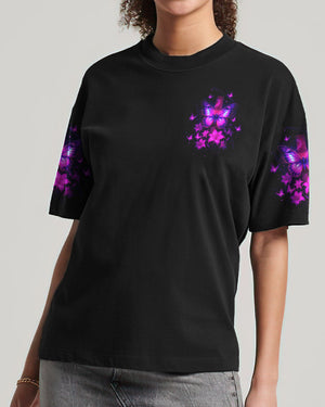 When Butterflies Appear Angels Are Near Women's All Over Print Shirt  - Tltw3006252