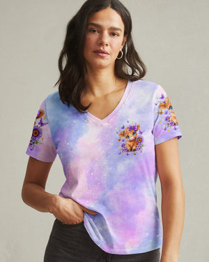God Says You Are Cow Women's All Over Print Shirt   - Tltw3007253