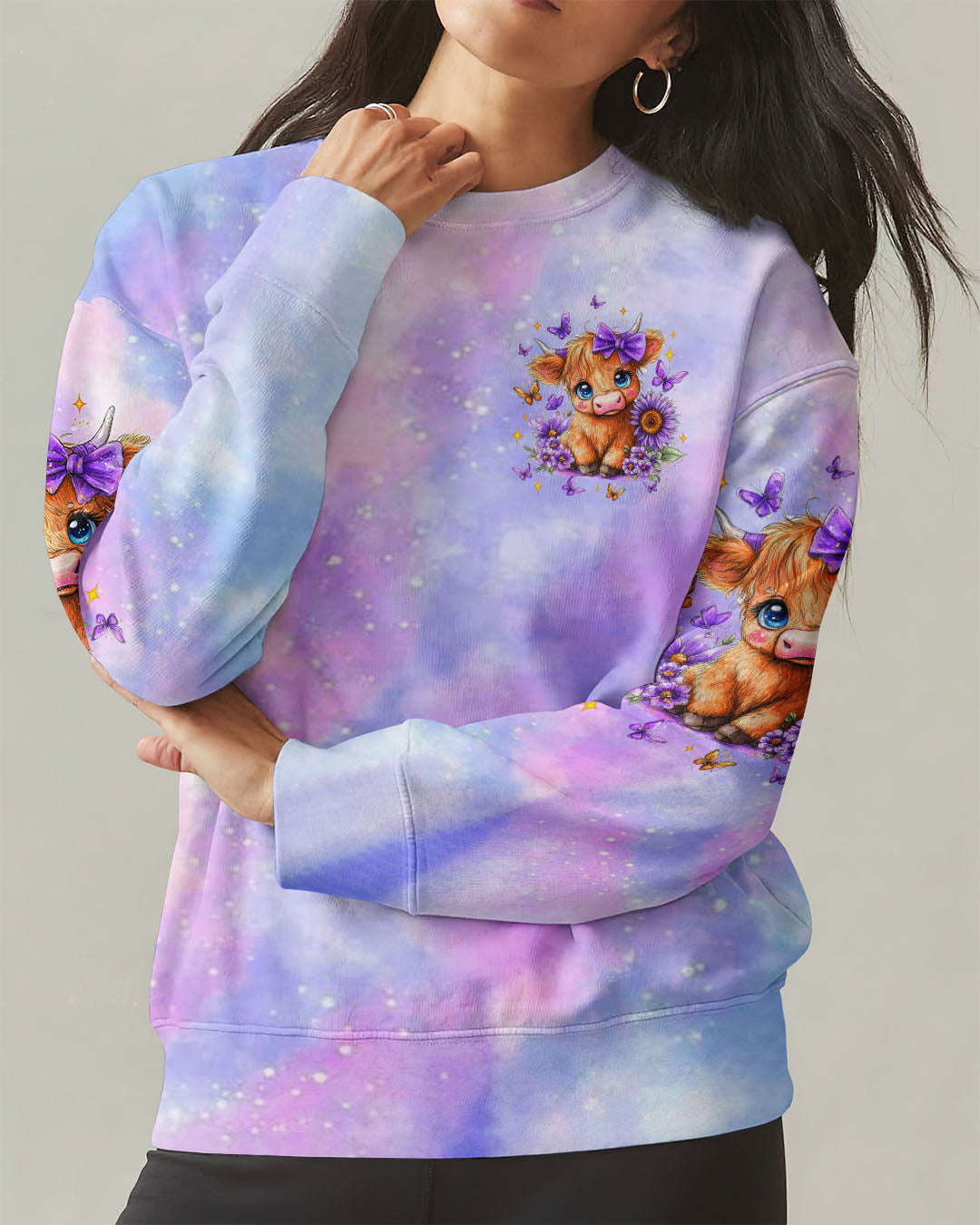 God Says You Are Cow Women's All Over Print Shirt   - Tltw3007253