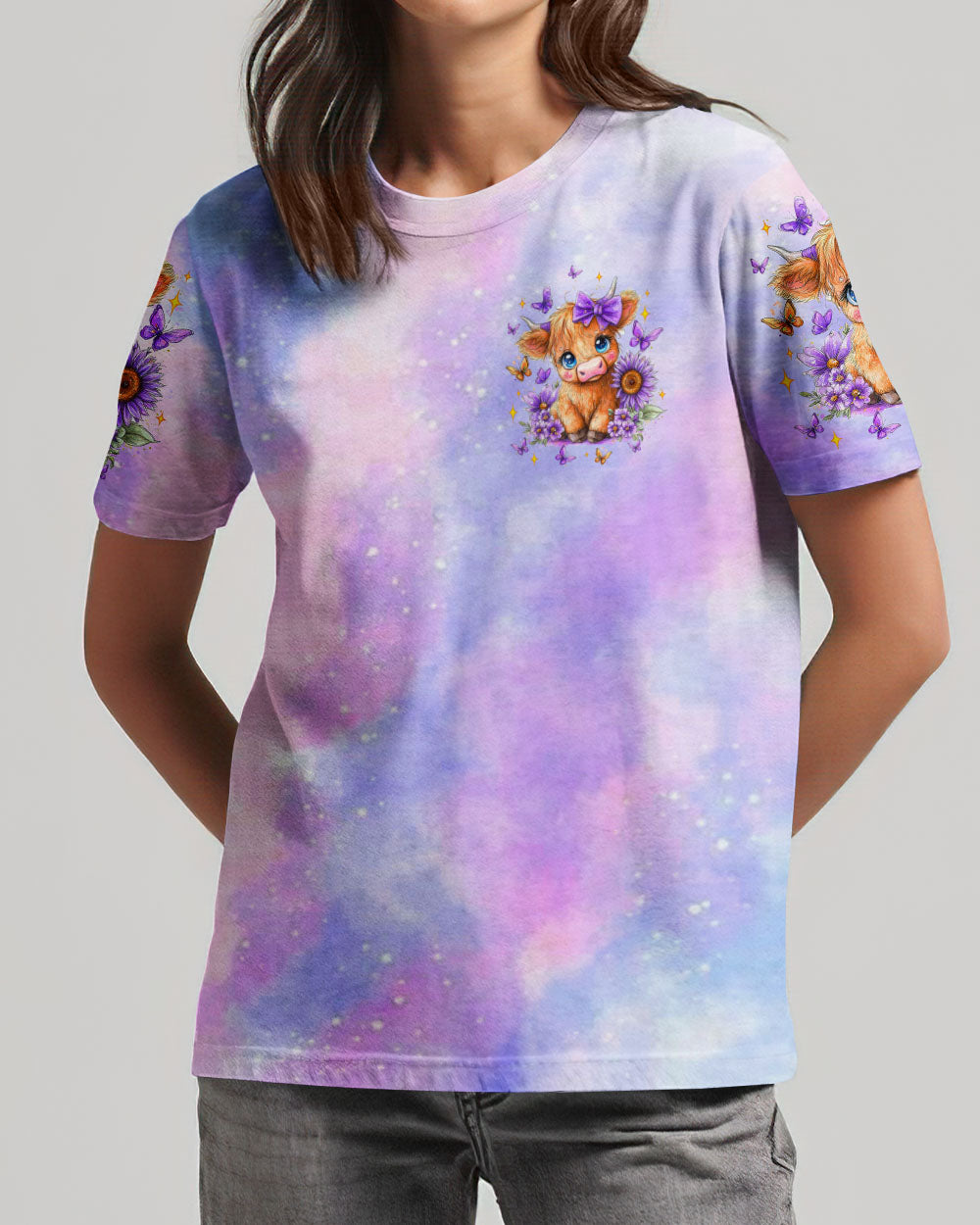God Says You Are Cow Women's All Over Print Shirt   - Tltw3007253