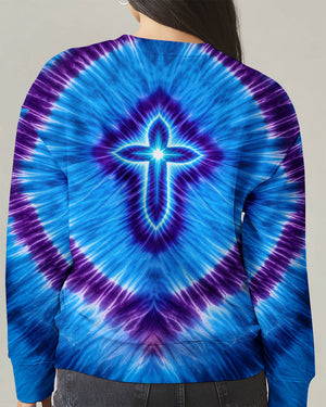 Cross Tie Dye Women's All Over Print Shirt - Tltw3112252