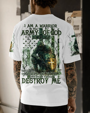 I Am A Warrior In The Army Of God Men's All Over Print Shirt - Ty0212243