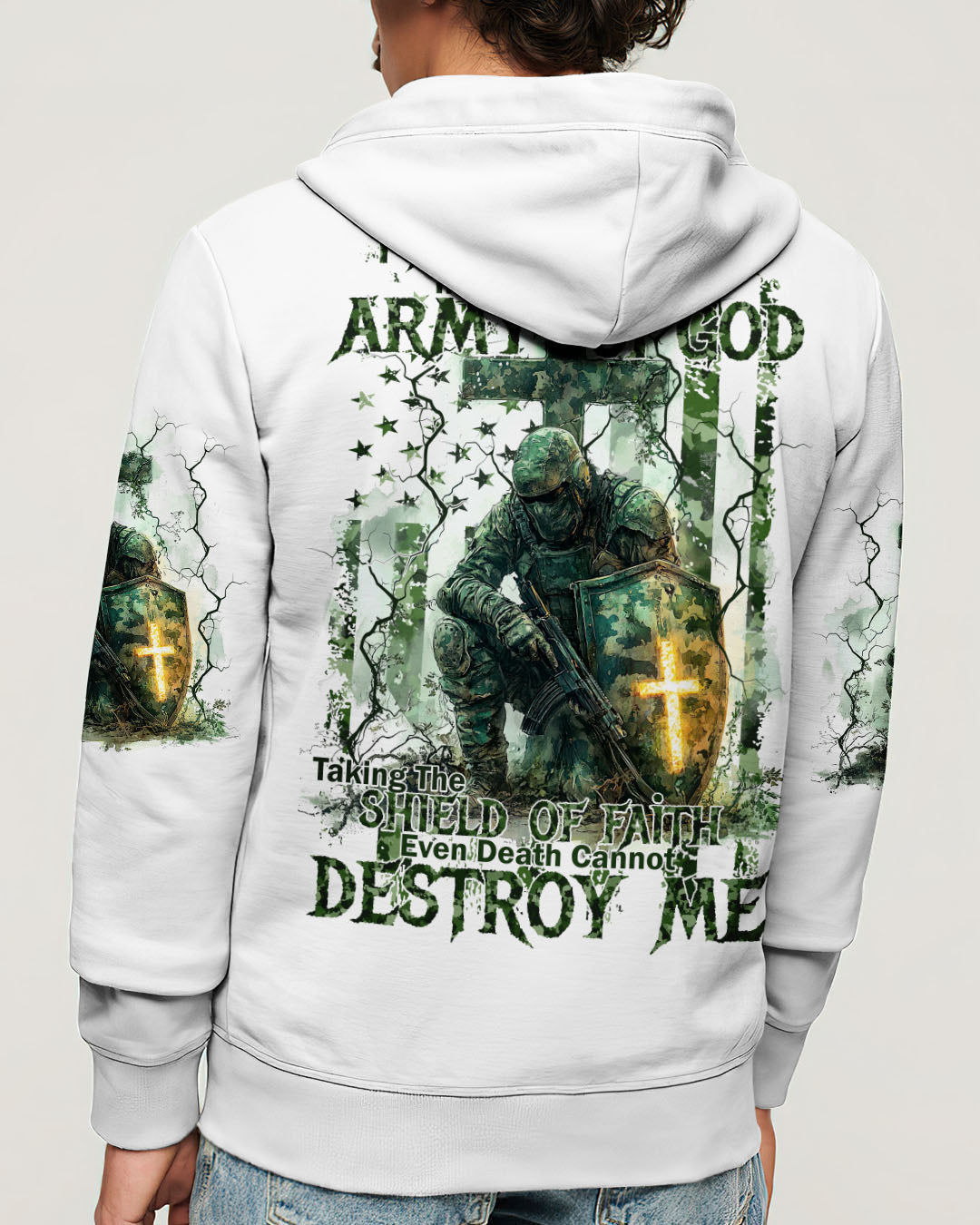 I Am A Warrior In The Army Of God Men's All Over Print Shirt - Ty0212243