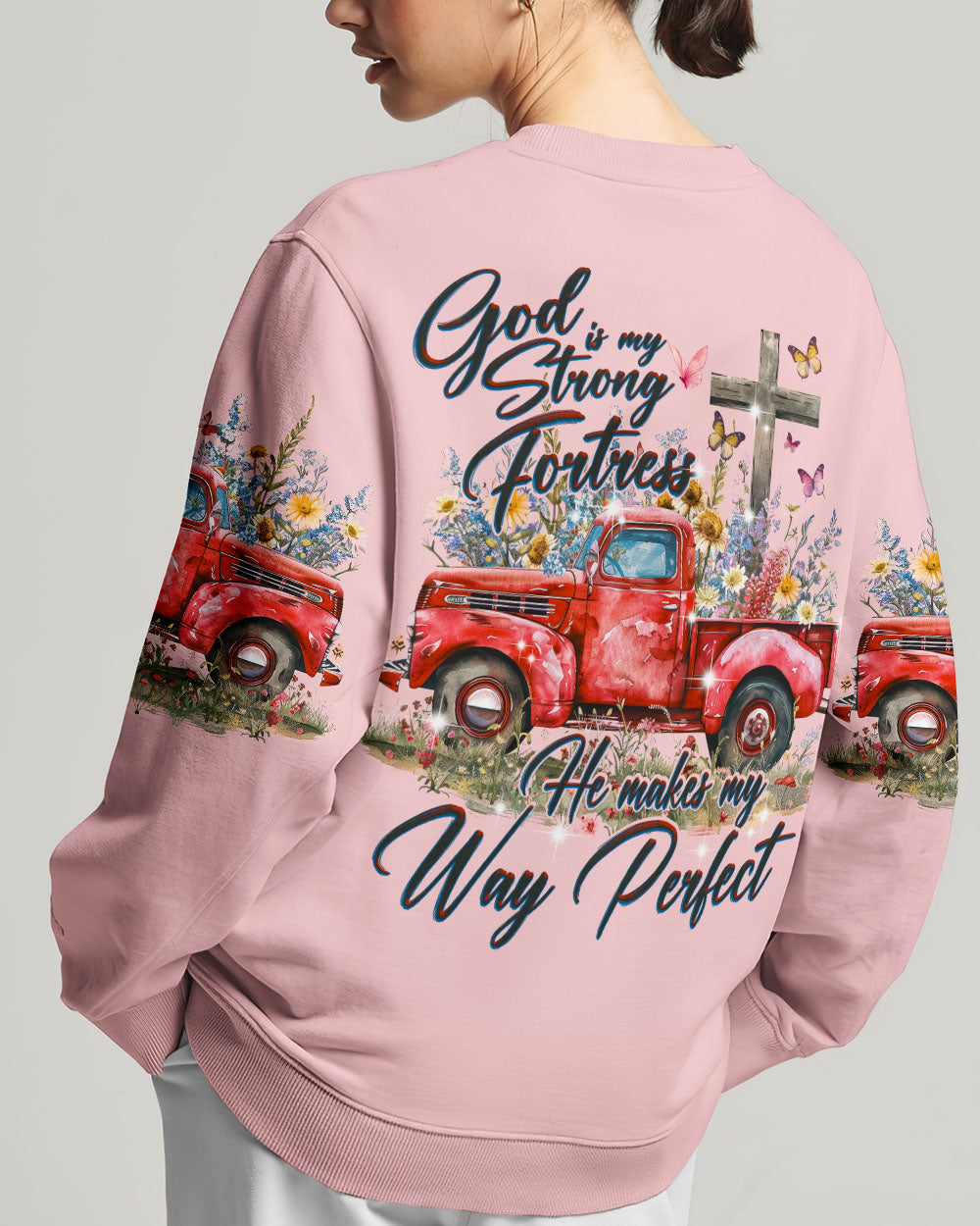 He Makes My Way Perfect Women's All Over Print Shirt - Ty0301241