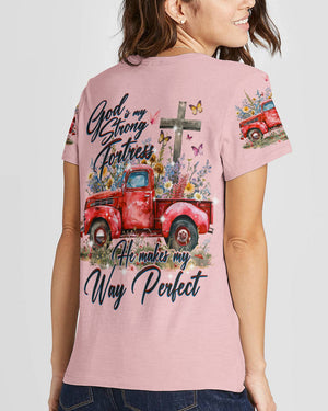 He Makes My Way Perfect Women's All Over Print Shirt - Ty0301241
