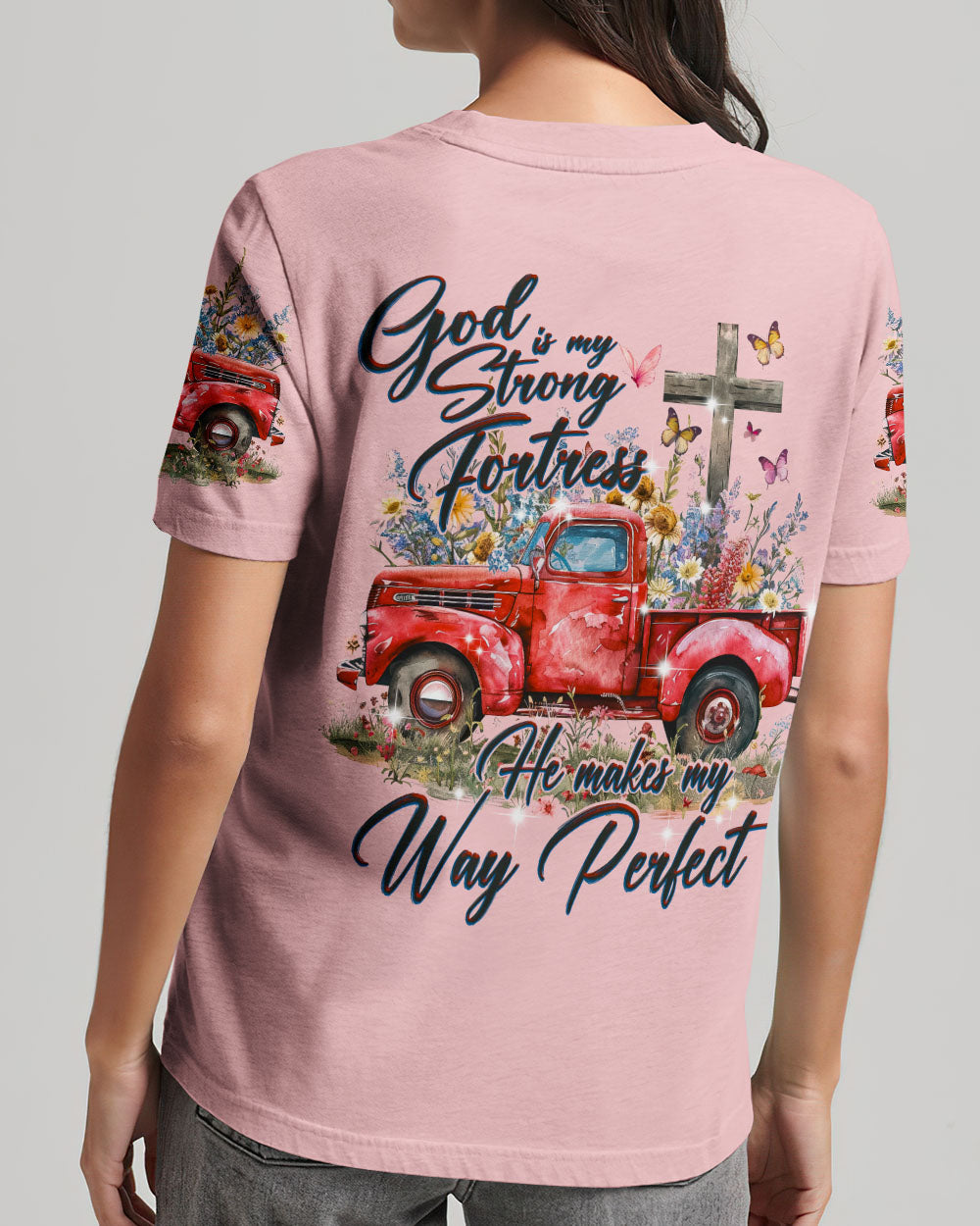 He Makes My Way Perfect Women's All Over Print Shirt - Ty0301241