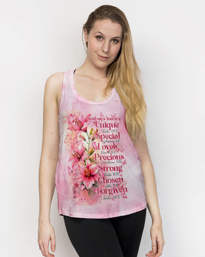 God Says You Are Lilies Women's All Over Print Shirt - Ty0811241