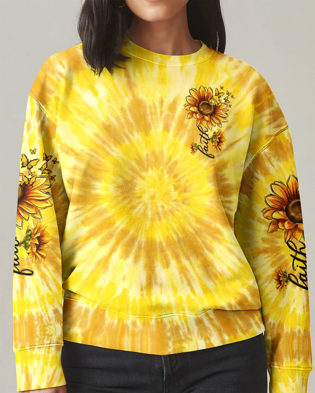 Faith Sunflower Women's All Over Print Shirt - Ty1104261