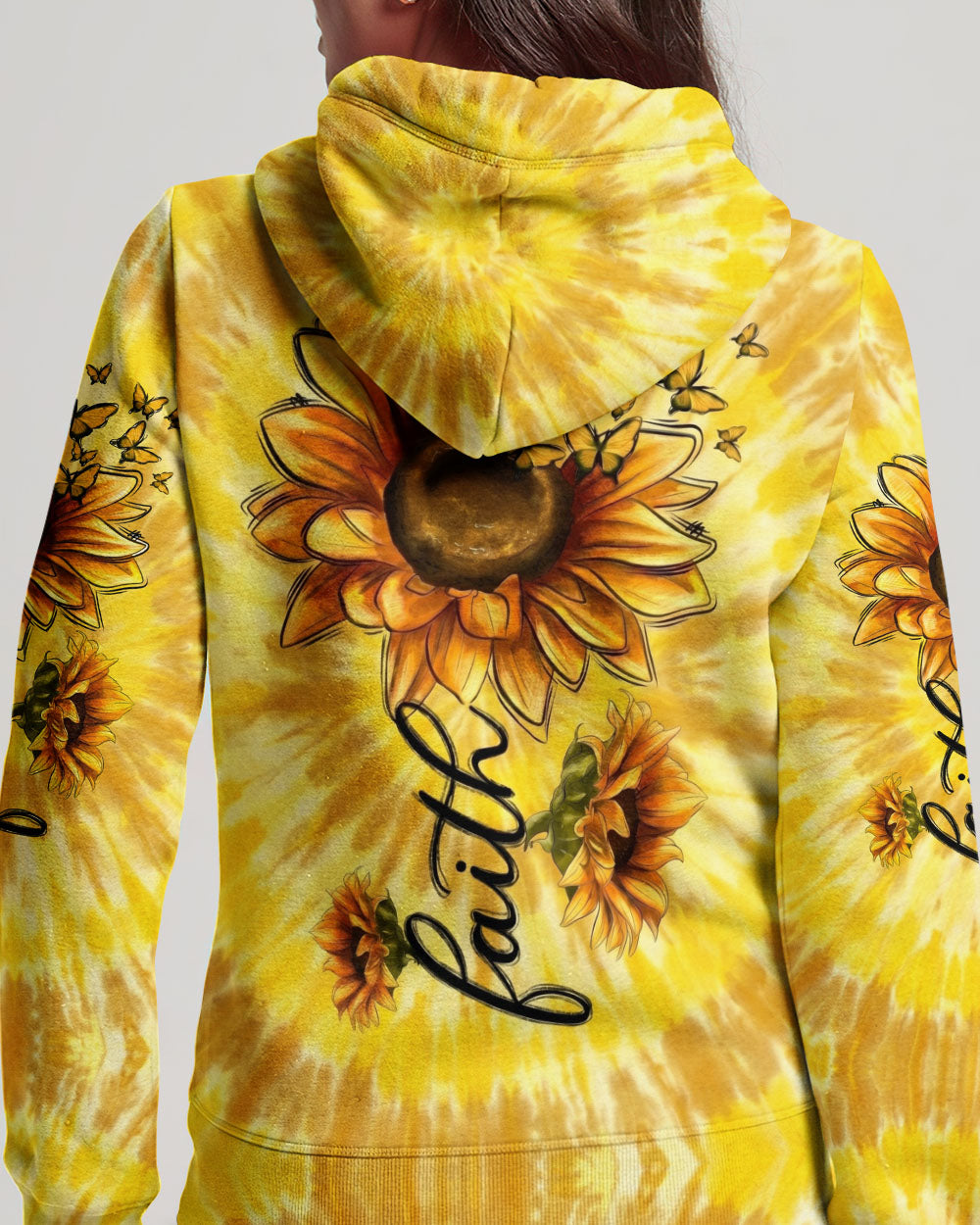 Faith Sunflower Women's All Over Print Shirt - Ty1104261