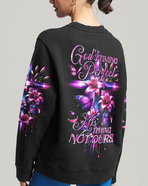 God's Timing Is Perfect Women's All Over Print Shirt - Ty1501242