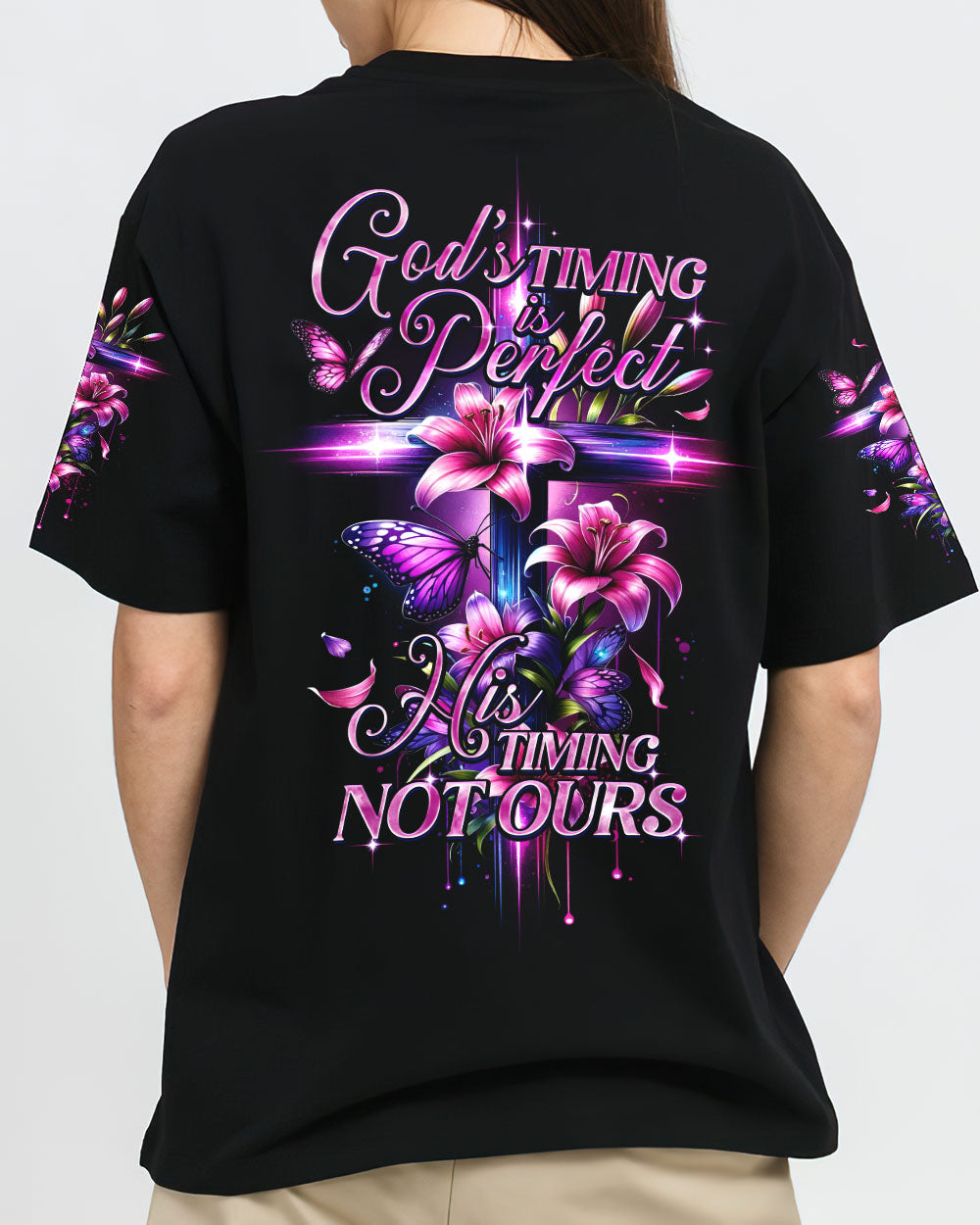 God's Timing Is Perfect Women's All Over Print Shirt - Ty1501242