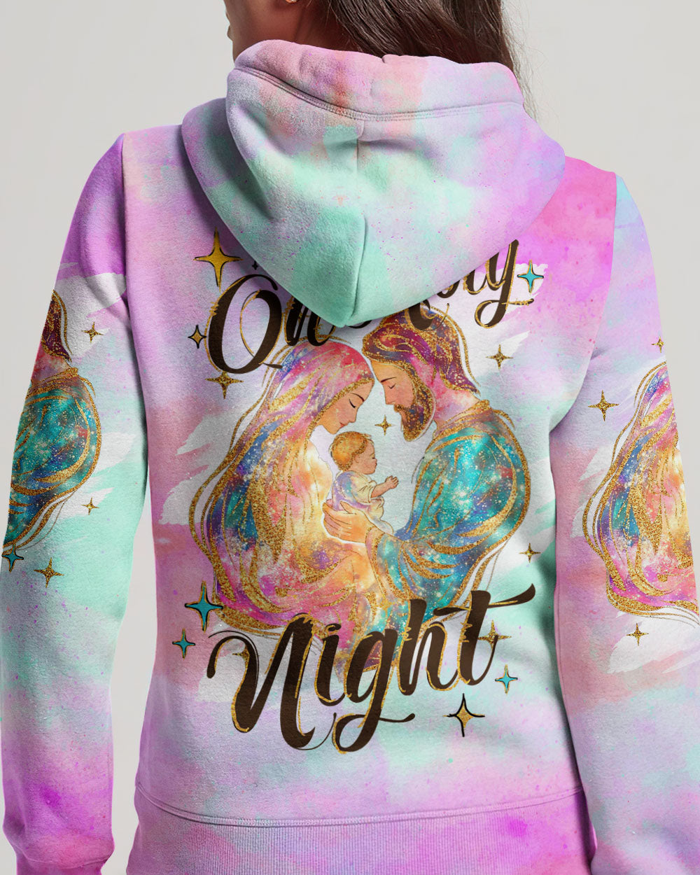 Oh Holy Night Women's All Over Print Shirt - Ty1511242