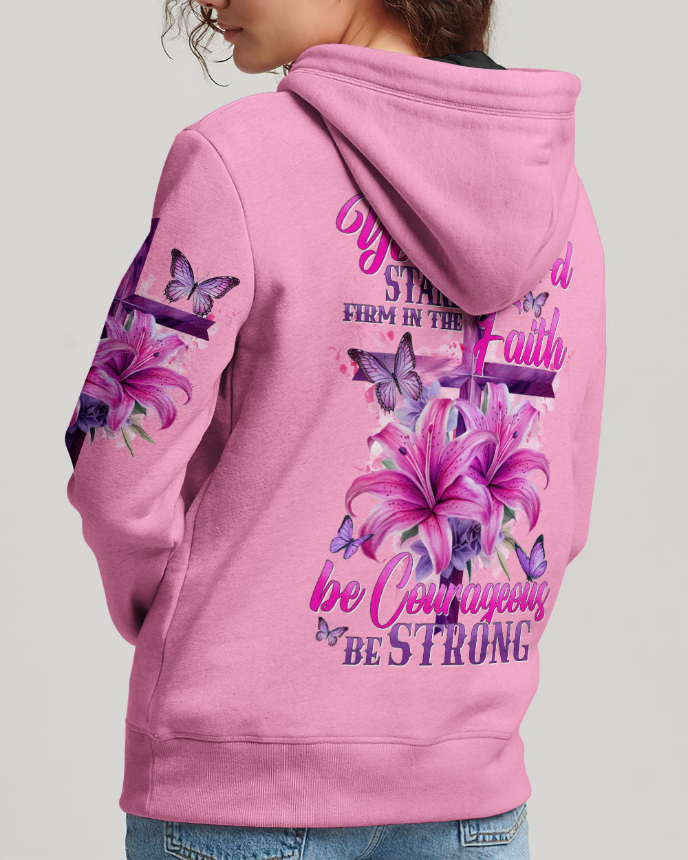 Stand Firm In Your Faith Women's All Over Print Shirt - Tyhi0207241