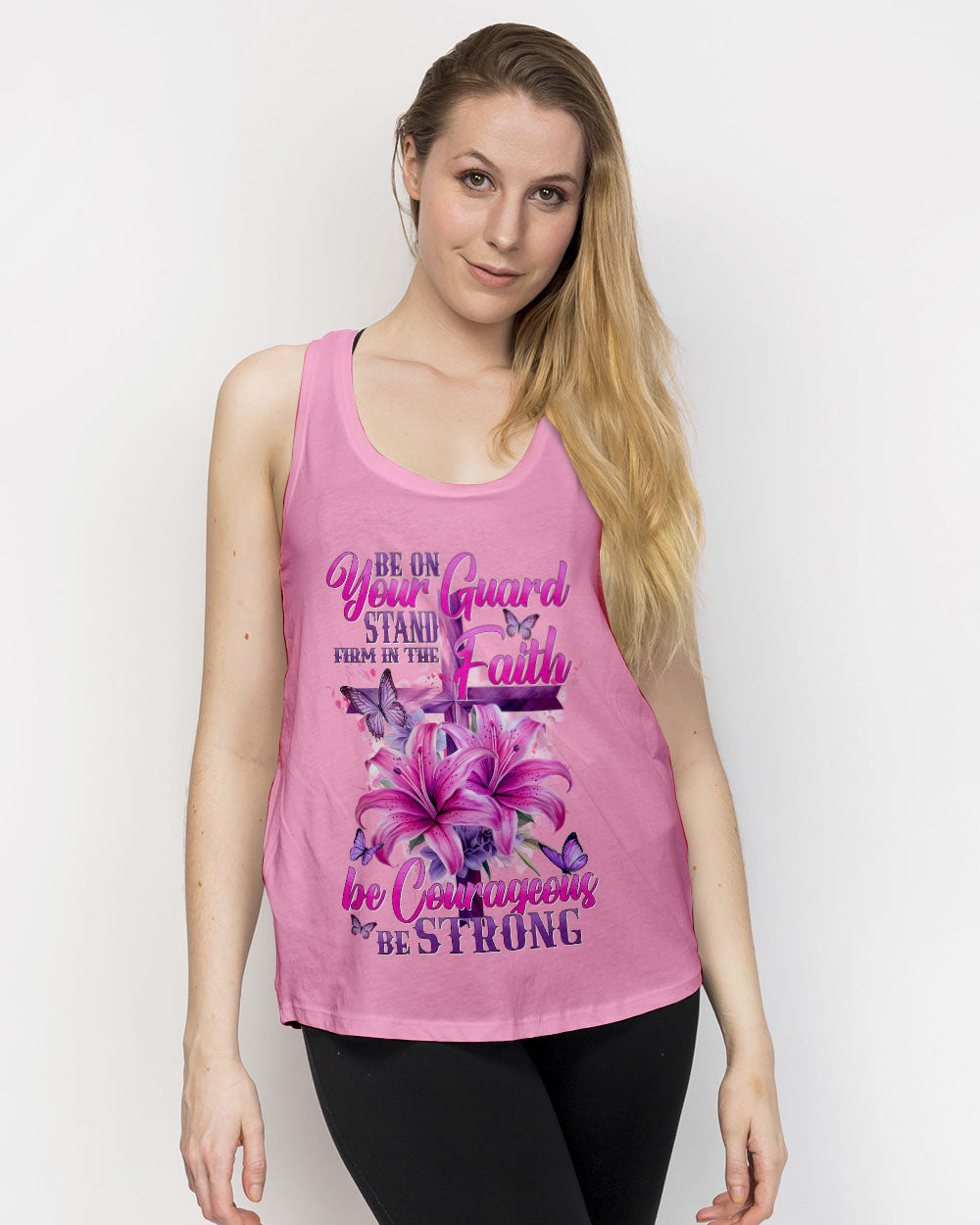 Stand Firm In Your Faith Women's All Over Print Shirt - Tyhi0207241