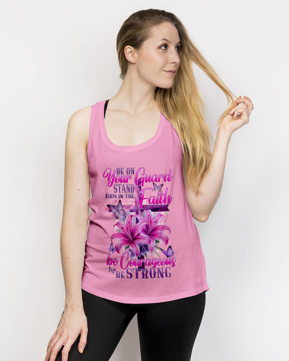 Stand Firm In Your Faith Women's All Over Print Shirt - Tyhi0207241