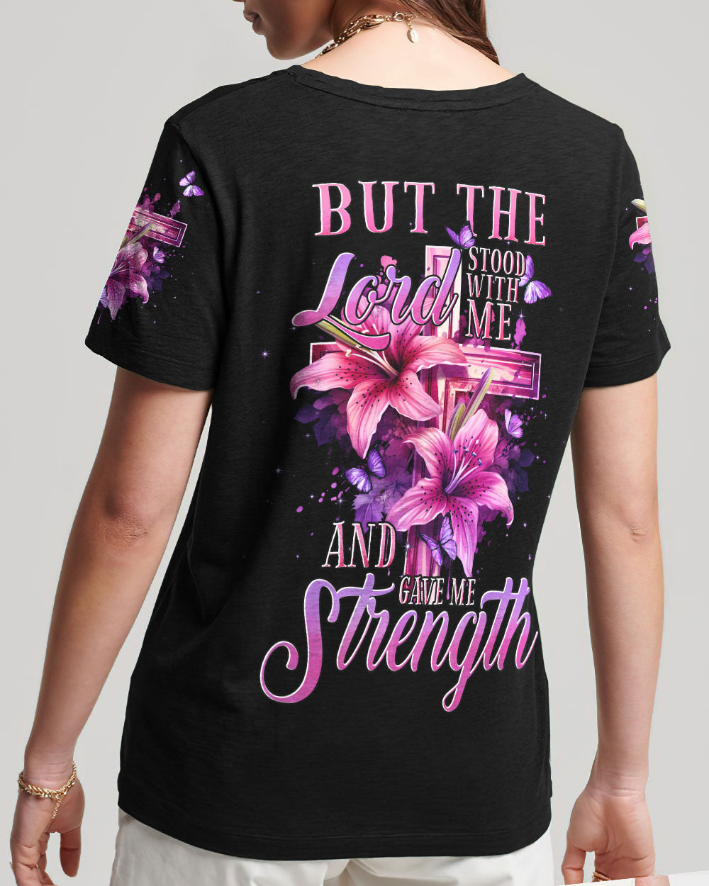 Lord Stood With Me Women's All Over Print Shirt - Tyhi1103242