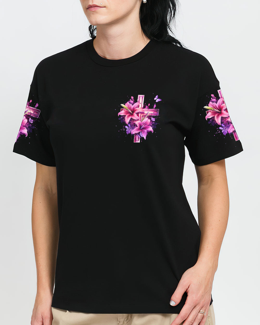 Lord Stood With Me Women's All Over Print Shirt - Tyhi1103242