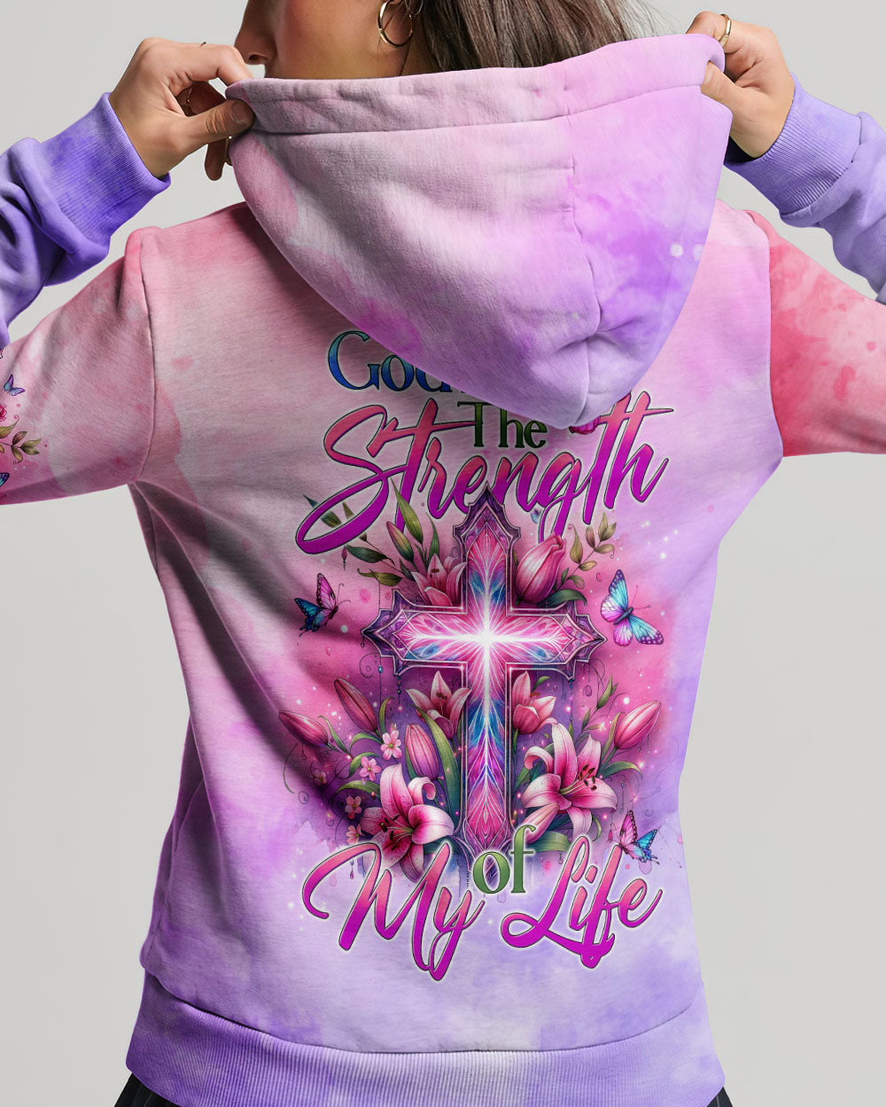 God Is The Strength Of My Life Women's All Over Print Shirt - Tyhi1106242