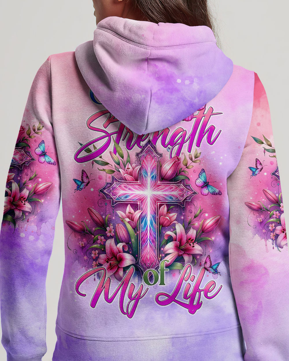 God Is The Strength Of My Life Women's All Over Print Shirt - Tyhi1106242